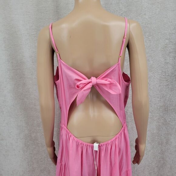 Chelsea & Violet Alyssa Sweetheart Neckline Sleeveless Cotton Slub Maxi Dress - Picture 11 of 15